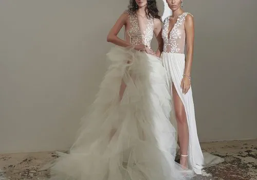Voici les robes de mariée préférées de nos rédacteurs en chef de la Fashion Week nuptiale