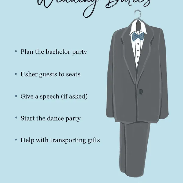 La guía completa de los deberes de los padrinos de boda