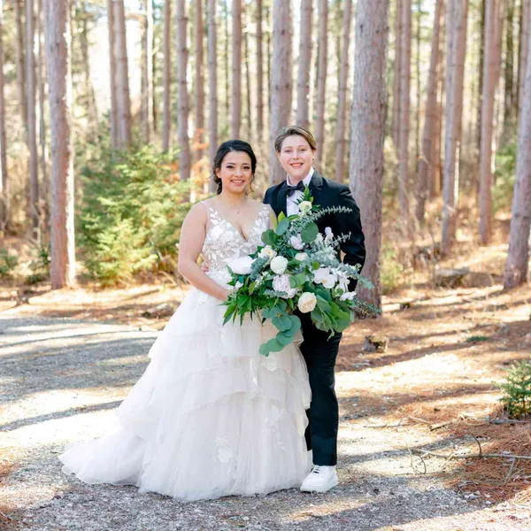 Un casament orgànic a Minnesota ple de tocs de bricolatge