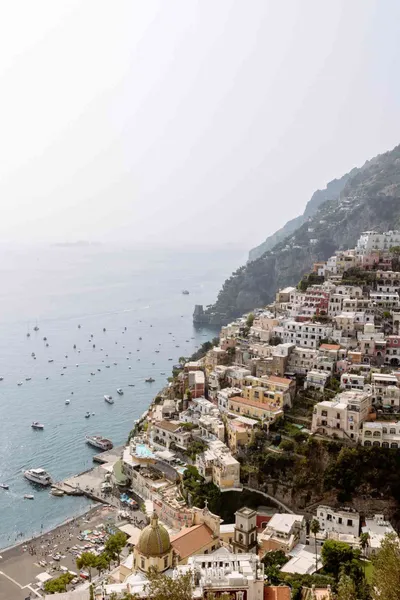   రోసా మరియు కీత్'s Amalfi Coast setting