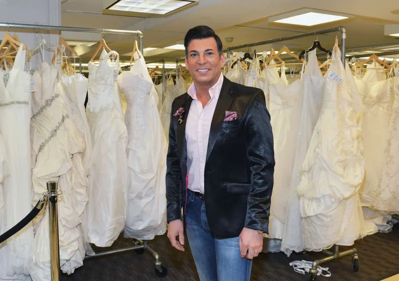  דיוויד טוטרה, מנחה WE tv's "My Fair Wedding: Unveiled" attends "Loehmann's Grab the Gown" Bridal Event at Loehmann's