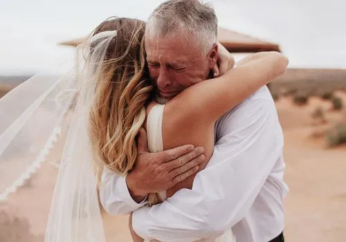 21 naših najljubših poročnih fotografij očeta in hčere