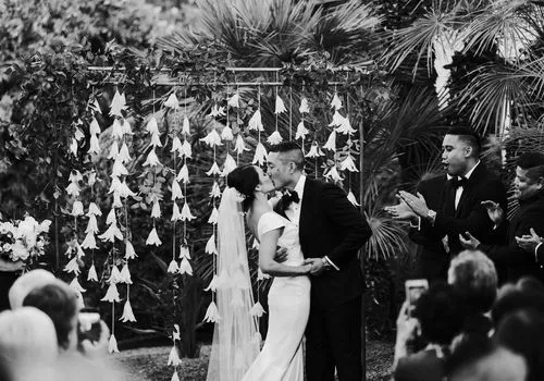 Un mariage familial au Colony Palms Hotel à Palm Springs