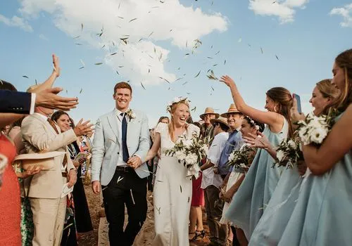 Rustykalne letnie wesele na hiszpańskiej wsi