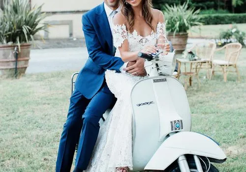 Die rustikale italienische Hochzeit der klaren Gründer in der Toskana