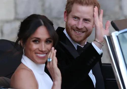 Meghan Markle et le prince Harry partagent des photos de mariage royal inédites en l'honneur de leur premier anniversaire