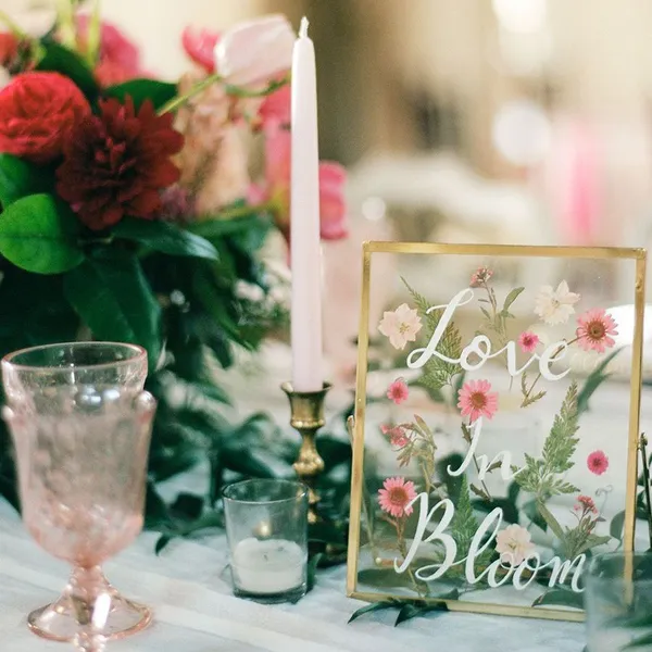 24 dekoracje ślubne, które możesz wykonać samodzielnie