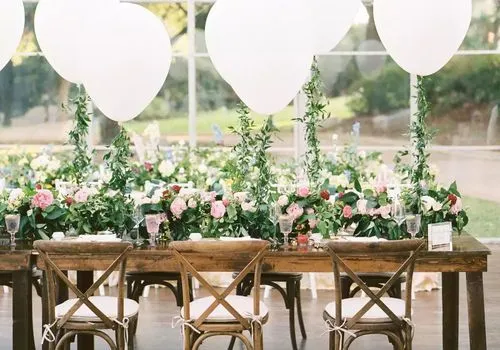 25 de moduri de a folosi baloane în decorul de nuntă