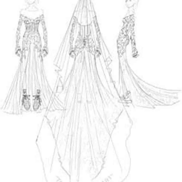 Hailey Baldwin użyła nieoczekiwanego projektanta do stworzenia swojej sukni ślubnej